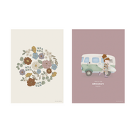 Poster Vintage Little Flowers - A3