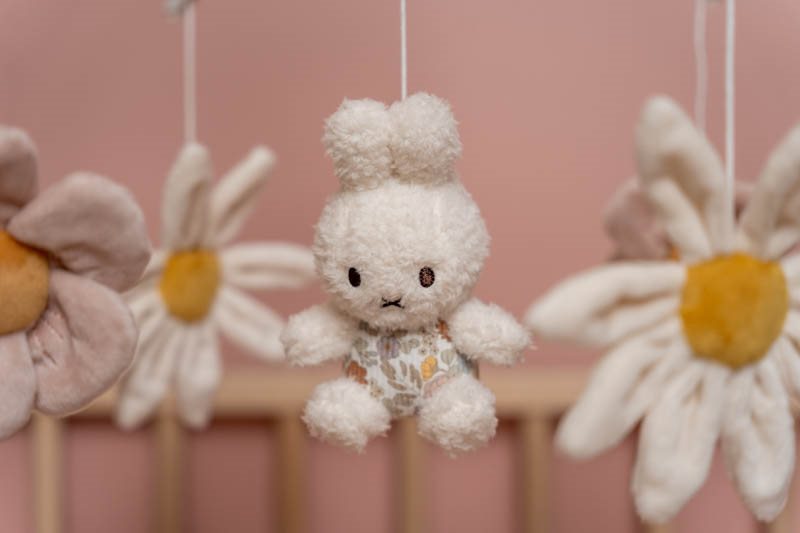 Miffy music mobile Vintage Petites fleurs