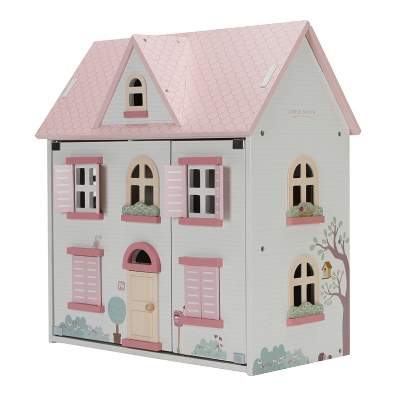 Wooden dollhouse