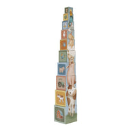 Cardboard stacking tower Little Farm