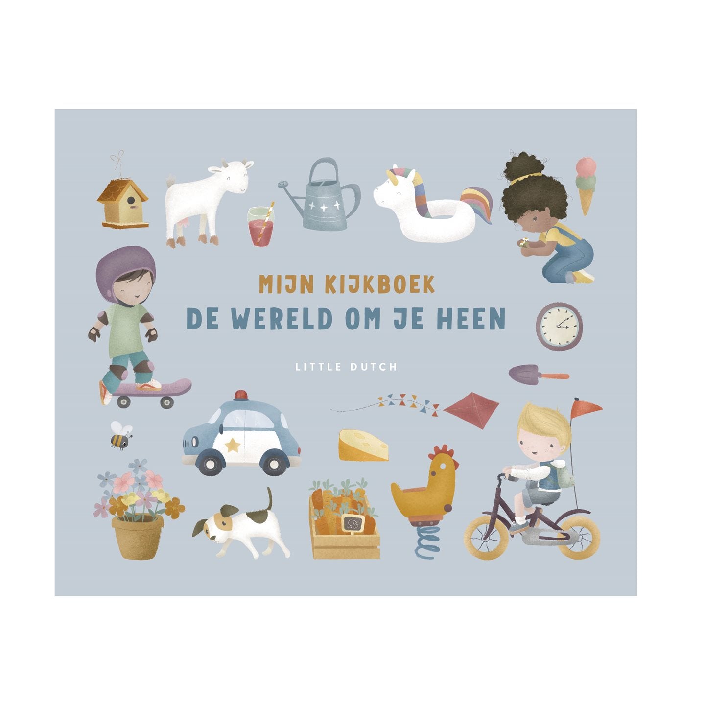 Kinderboek Mijn kijkboek, de wereld om je heen