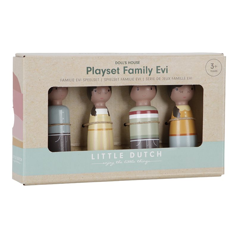 Suppleset Dollhouse Family Evi