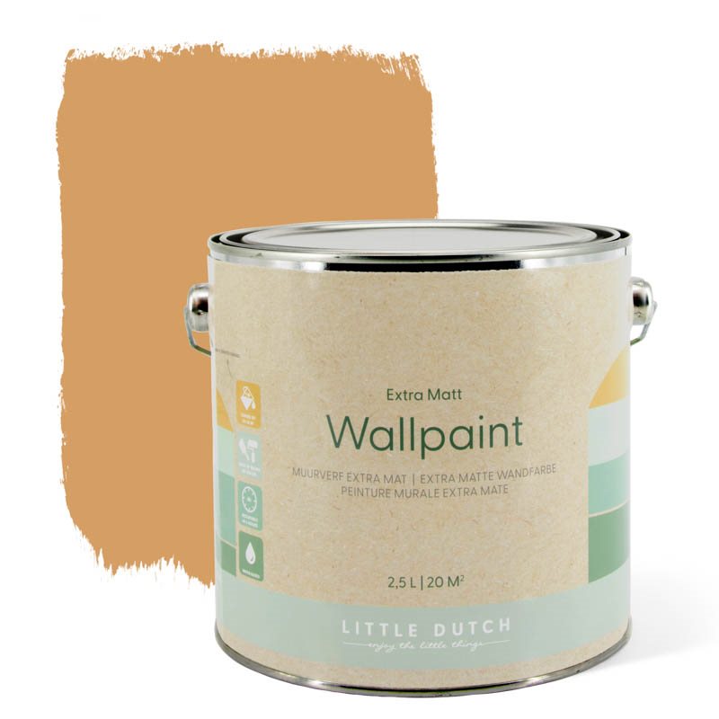 Wall paint Extra matte pure ochre