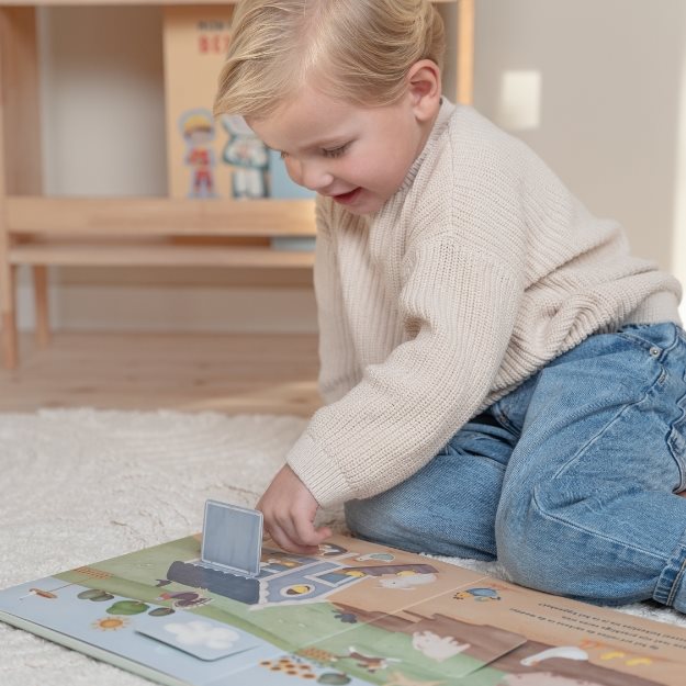 Flapjesboek Boerderij - Meerkleurig