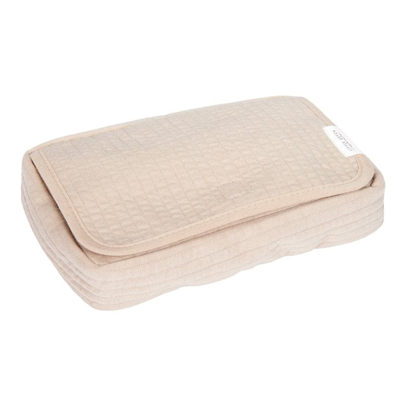 Baby wipes cover pure beige