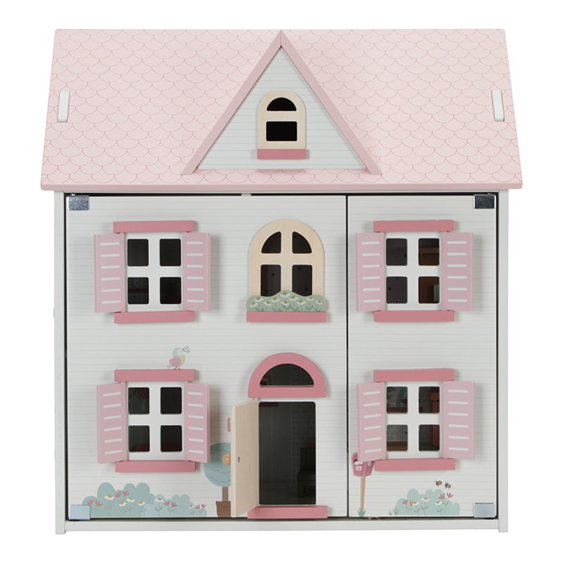 Wooden dollhouse