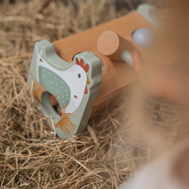 Banc de marteau avec des balles  Little Farm