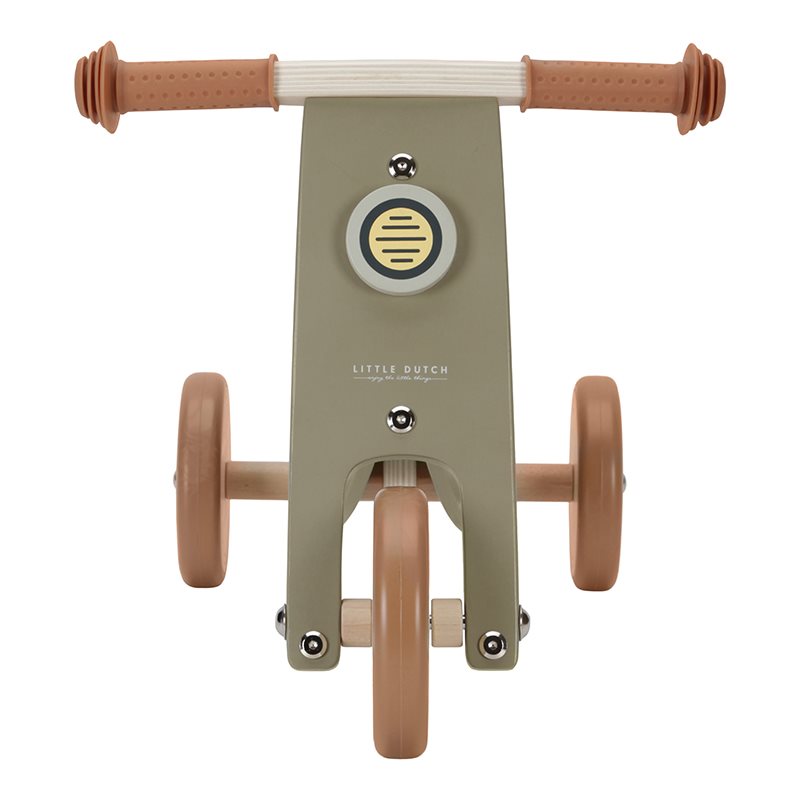 Wooden tricycle Olive