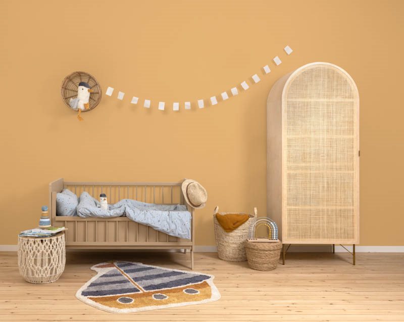 Wall paint Extra matte faded ochre