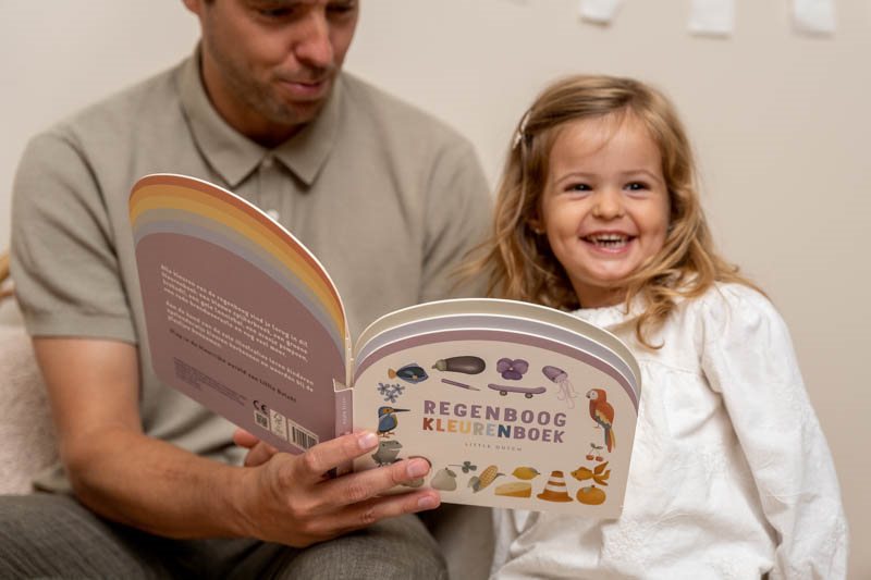 Kinderboek Regenboog Kleurenboek