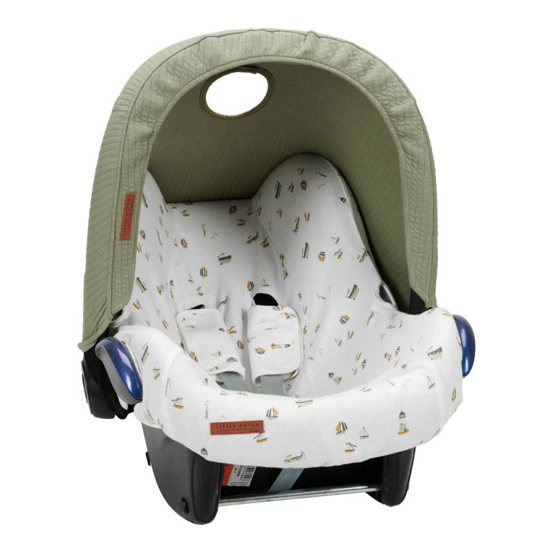 Sun hood car seat 0+ Pure Olive