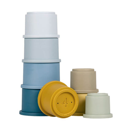 Stacking cups blue