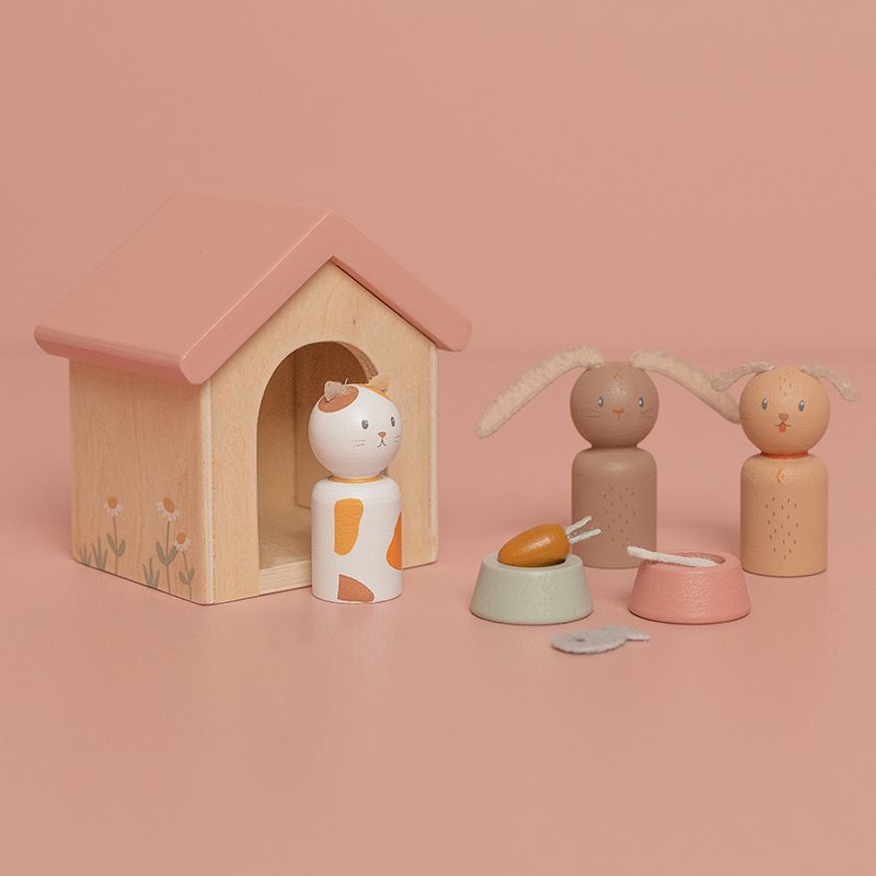 Suppleset dollhouse pets