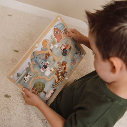 Magnetic maze - Multicolored - Little Farm 