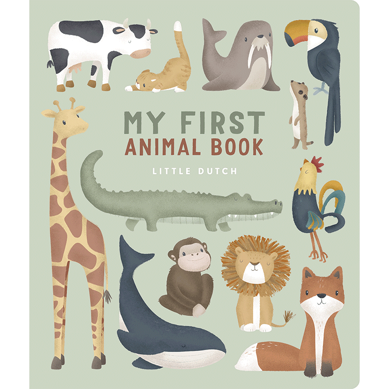 Kinderboek My first animal book