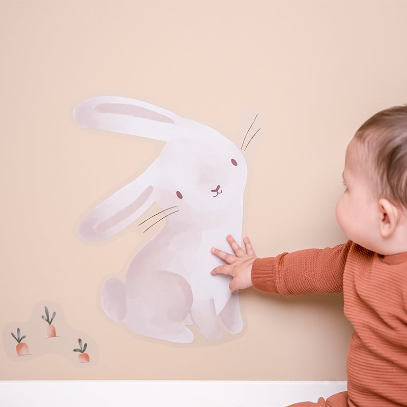 Autocollants muraux bébé lapin