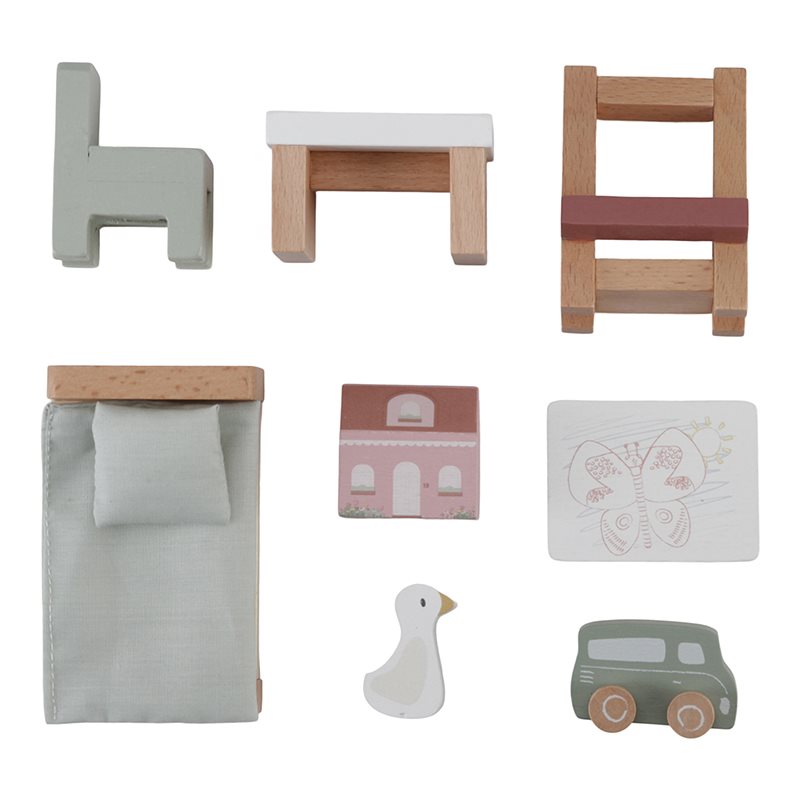 Suppleset dollhouse nursery