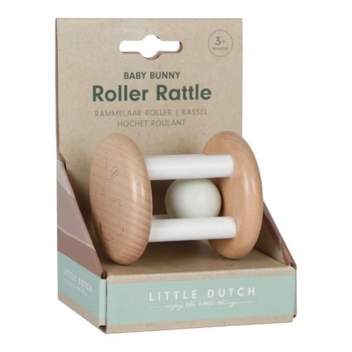 Rattle Roller - Beige - Baby Bunny