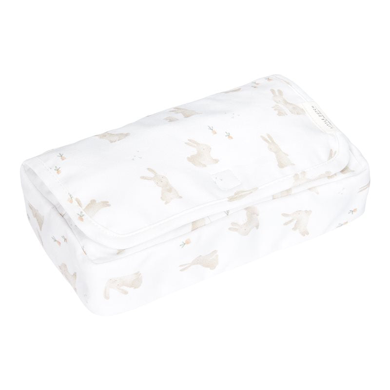 Baby wipes cover baby bunny