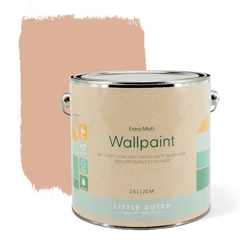 Wall paint Extra matte faded rest