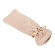 Knitted jug pocket beige