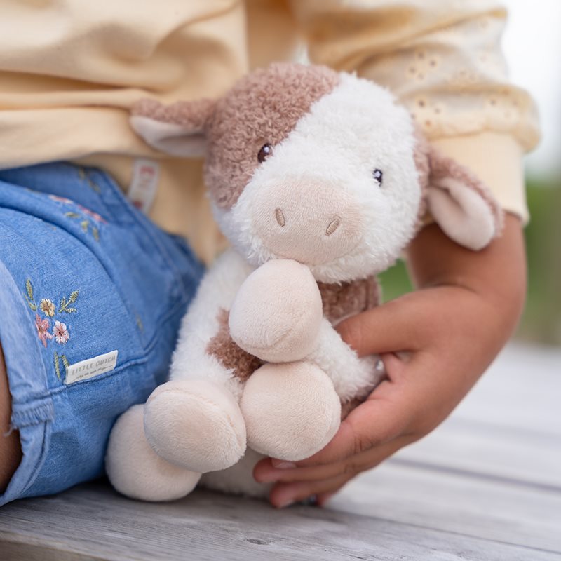 Knuffel Koe 17cm Little Farm