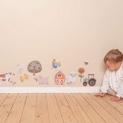 Stickers muraux - Multicolore - Little Farm 