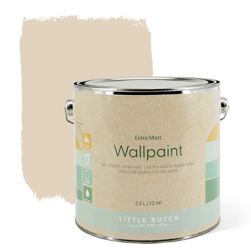 Wall paint Extra matte faded beige