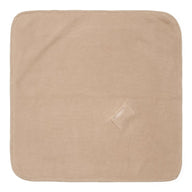 Châle tricoté beige