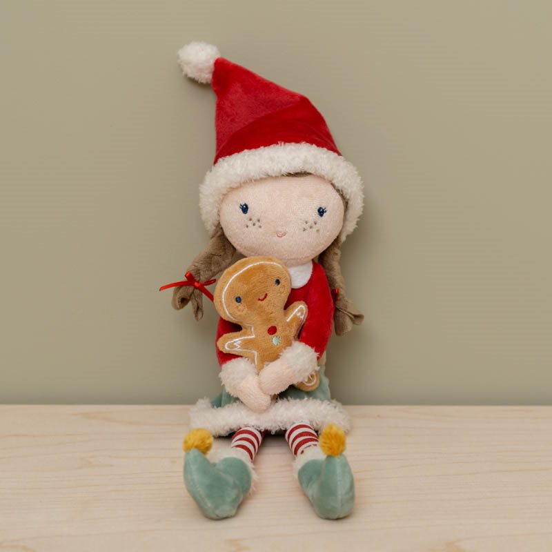 Christmas doll Rosa 35 cm