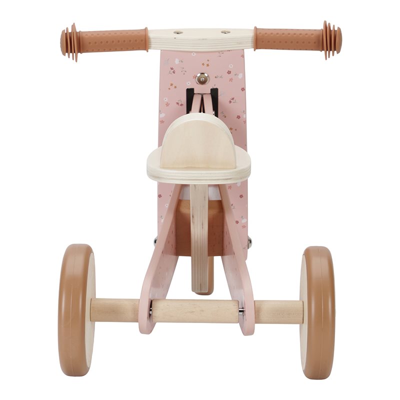 Wooden tricycle pink