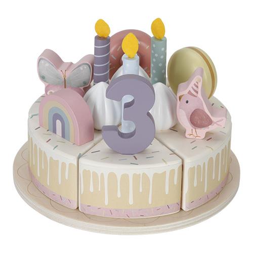 Wooden Birthday Tail - Pink - Essentials