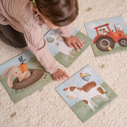 4 in 1 puzzle Little Farm 