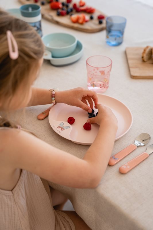 Kinder bestekset Flowers & Butterflies