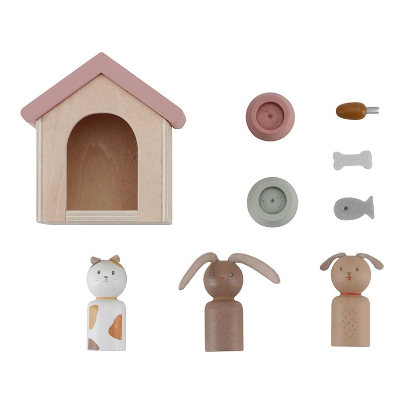 Suppleset dollhouse pets