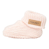 Stricke Babyschuhe rosa