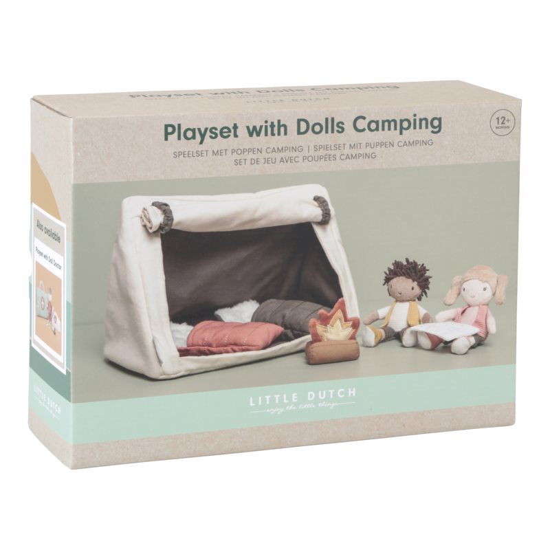 Jake and Anna Poppen camping play set