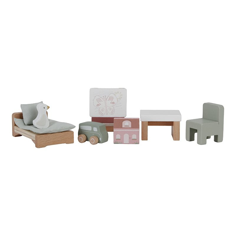 Suppleset dollhouse nursery