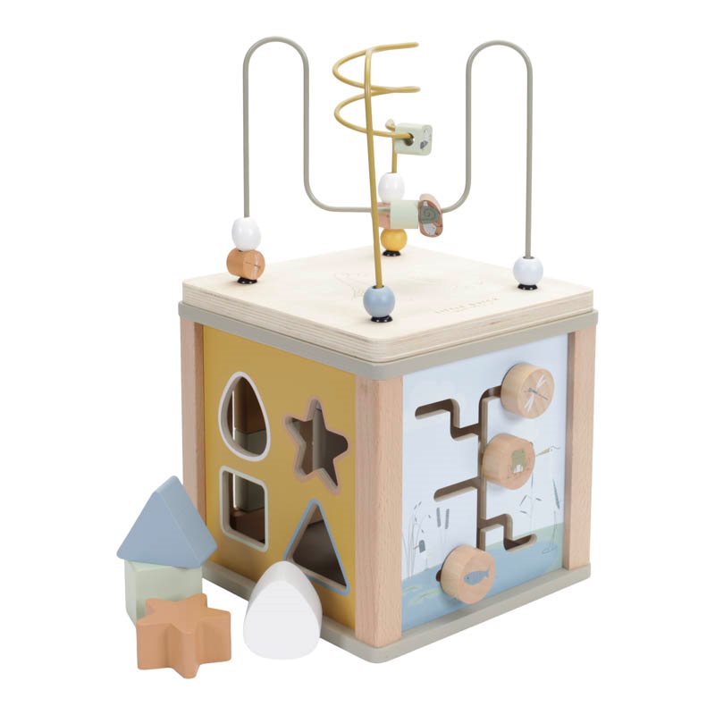 Wooden Activity Cubus Little Goose