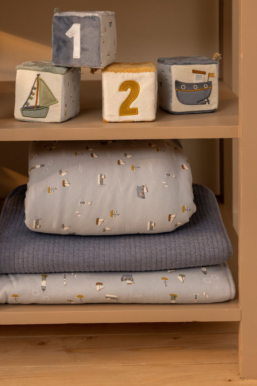 Schlafsack Sommer 70 cm Sailors Bay Blau 