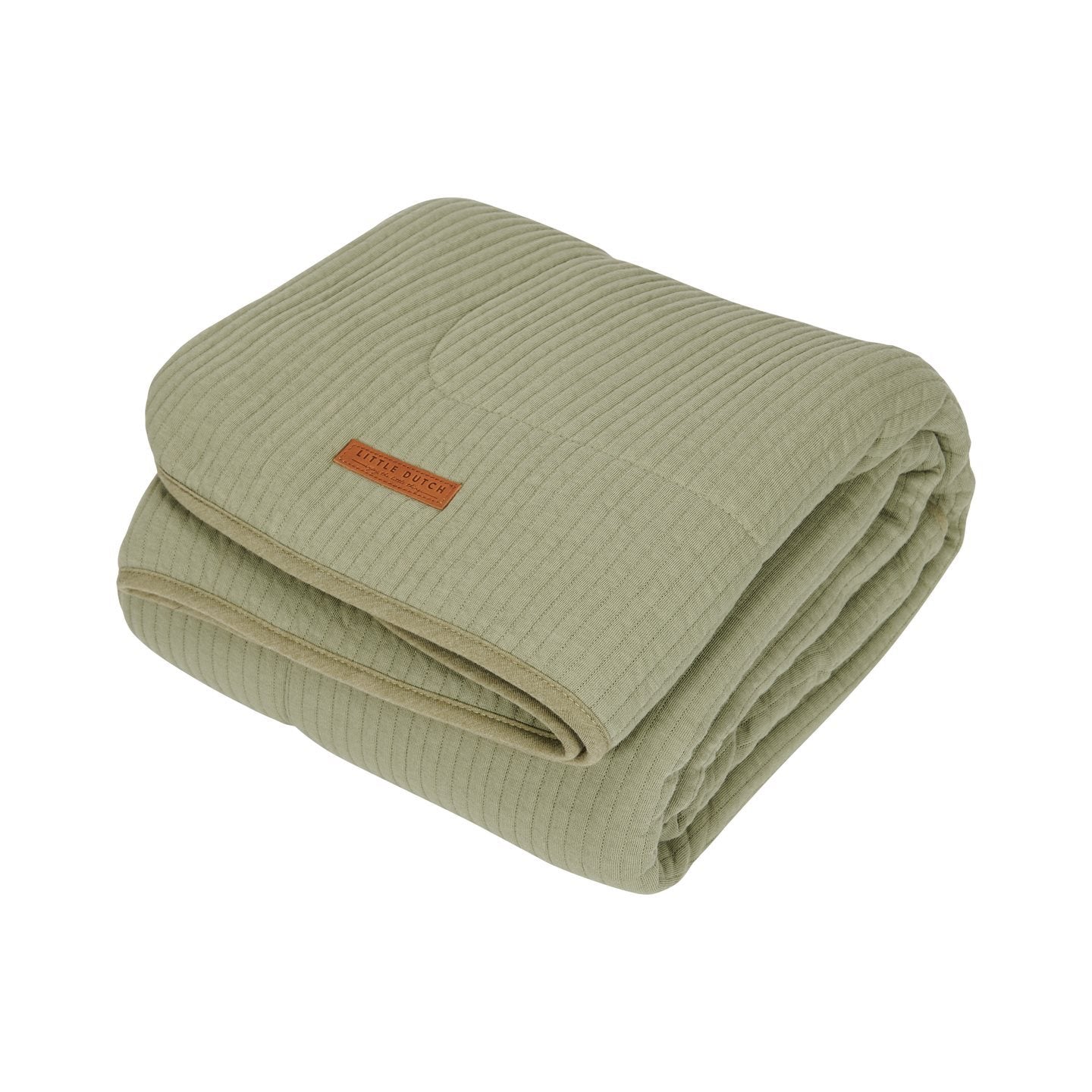 Crib blanket pure olive