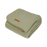 Crib blanket pure olive