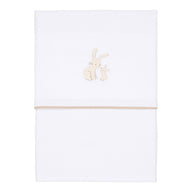 Bedstead baby bunny embroidered