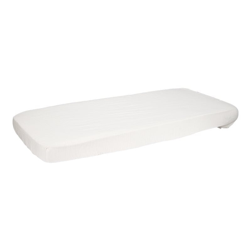 Fitted sheet Hydrophile Wieg Soft White