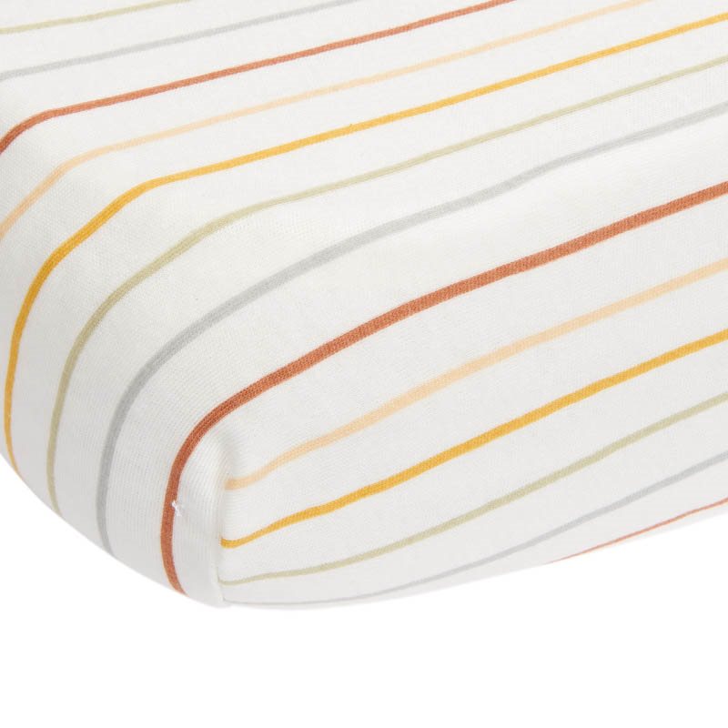 Fitted sheet cradle vintage sunny stripes