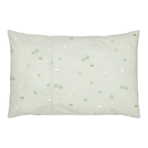 Crib Duvet Cover - Green - Little Farm