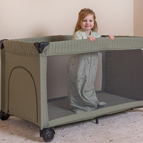 Camping bed - Green - Essentials