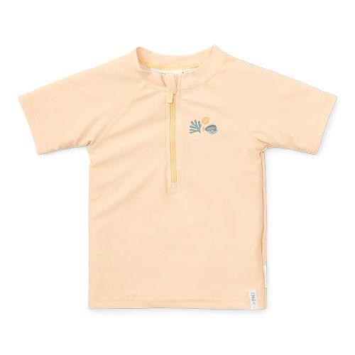 Swim shirt short sleeve - yellow