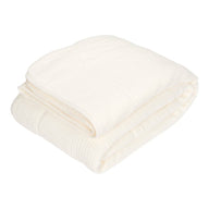 Couverture de berceau pur blanc doux