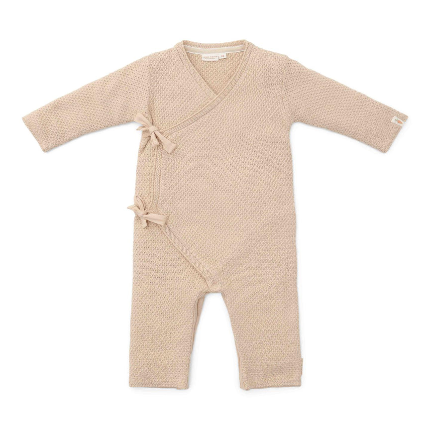 Grenouillère bébé - Sable - Newborn Naturals